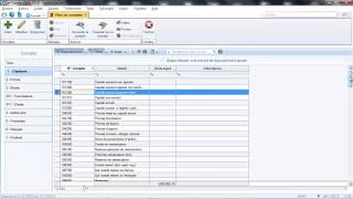 Tutoriel CIEL Comptabilité creation du plan comptable [upl. by Cruickshank]