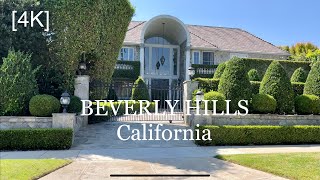 Beverly Hills Los Angeles California  driving tour 4K [upl. by Ecienaj650]