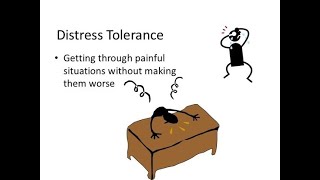 Distress tolerance [upl. by Eimac483]