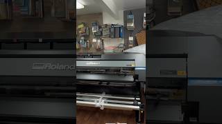 My New Roland VG3540 10k A Month printshop printing [upl. by Virg]