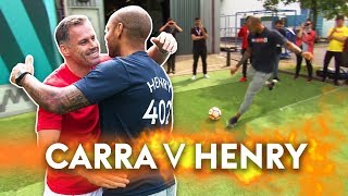 Henry v Carragher  10 Ball Crossbar Challenge [upl. by Apps]