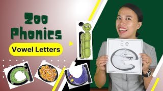 Zoo Phonics Vowel Letters [upl. by Fen]