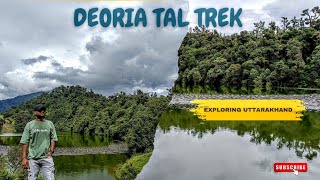 DEORIA TAL ROUTE PE YEH KYA HOGYA 😱  DEORIA TAL TREK UTTARAKHAND 🥰  DEORIA TAL [upl. by Ecirual]