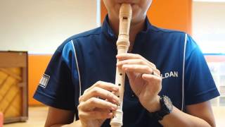 Ode to Joy Recorder Tutorial SHPS [upl. by Quintus]