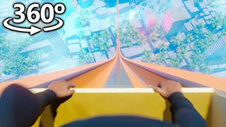 SLIDE in 360°  VR  4K [upl. by Lyrehs]