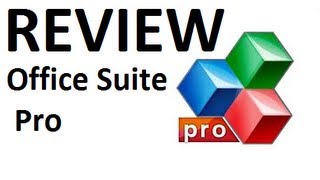 Application Review Office Suite Pro 6 Android [upl. by Lebiram999]