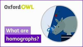 What are homographs  Oxford Owl [upl. by Arimak248]