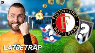 FEYENOORD GAAT LATJETRAPPEN amp DE SCHAAL GAAT NAAR   Zappsport Latjetrap [upl. by Ecirahs]