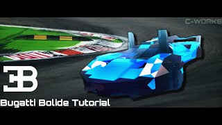 Plane Crazy Bugatti Bolide Tutorial  CrazyWorks [upl. by Neuberger]