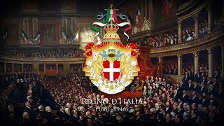 Kingdom of Italy 1861–1946 National Anthem quotMarcia Reale dOrdinanzaquot Remake [upl. by Kariv521]