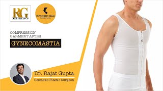 Compression Garment After Gynecomastia Surgery  Dr Rajat Gupta  Skinnovation Clinics [upl. by Sigfrid]