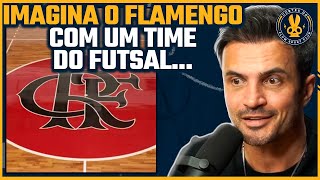 POR QUE os GRANDES CLUBES não estão na LIGA DE FUTSAL Falcão [upl. by Fernyak]