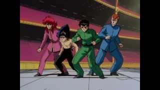 Yu Yu Hakusho Abertura 1  Sorriso Contagiante HD [upl. by Niehaus837]