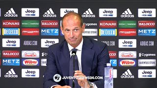 Conferenza stampa Allegri «5 anni meravigliosi Ora inizia un nuovo ciclo»  Allegri Day [upl. by Columba971]