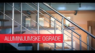 Kako montirati aluminijumsku ogradu  Lyctum TV [upl. by Nashbar]