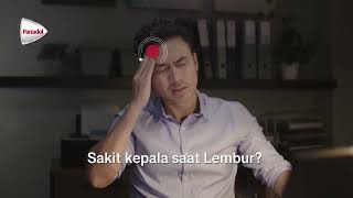 Panadol cepat redakan sakit kepala saat lembur [upl. by Zehcnas434]