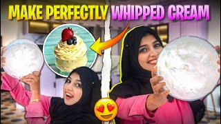 quotHow to Make Perfectly Whipped Cream Every Time  HKRs Foolproof Recipe whipped cream recipe HKR [upl. by Aihcats]