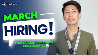 March 2024 Call Center Job Opportunities  BPO Hiring Updates  Metacom Careers [upl. by Ramin]