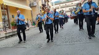 Marcia Radetzky Banda ACMI Introdacqua 10823 Scanno Festa di San Lorenzo [upl. by Glogau]