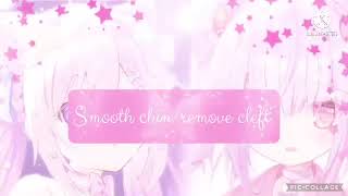 o･ω･ 🧈 quotsmoother than butterquot smooth chincleft removal subliminal 🧈 o･ω･ [upl. by Dnamron658]