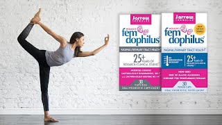 FemDophilus® Jarrow Formulas® Probiotics wwwjarrowcom [upl. by Elleret]