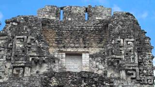 Huge Zoomorphic Mask Temple Estructura XX Chicanna Campeche Mexico [upl. by Norrag422]