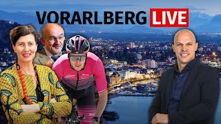 Vorarlberg LIVE mit Doris Burtscher Maximilian Hammerle und Roman Siebenrock [upl. by Eizeerb]