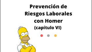 Prevención de Riesgos Laborales con Homer Capítulo VI Riesgo químico [upl. by Asital]