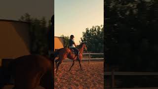 Teenagers exracing thoroughbreds and showjumping practice ygequestrian [upl. by Philbin]