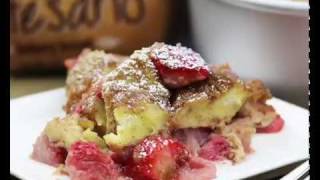 Strawberry Lemon French Toast Bake [upl. by Tenneb64]