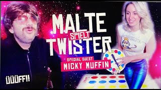 Malte spielt Twister Special Guest Micky Muffin [upl. by Massimiliano]