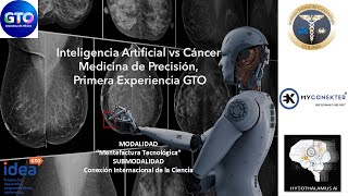 IA vs Cáncer Medicina Precisión Primera Experiencia GTO Pitch [upl. by Carr]