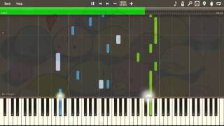 Dango Daikazoku FULL VERSION Great Dango Family  だんご大家族  Clannad Piano Tutorial Synthesia [upl. by Lavery]