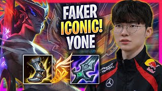 FAKER BRINGS BACK HIS ICONIC YONE  T1 Faker Plays Yone MID vs Taliyah  Season 2024 [upl. by Gibson]