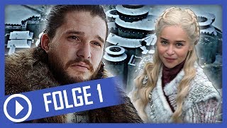 Ankunft in Winterfell Game of Thrones Staffel 8 Folge 1  Die 10 denkwürdigsten Momente [upl. by Ierna]