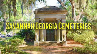 FAMOUS CEMETERY Bonaventure and Greenwich Cemetery  Savannah Georgia  Favorite Stories and Facts [upl. by Monjan]