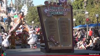 A Christmas Fantasy Parade Opening Day  Disneyland  Nov 8 2013 [upl. by Nolrac103]