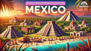 Top10Sense Listing Top 10 Best Places to Visit in Mexico 2024  Ultimate Travel Guide [upl. by Zullo315]