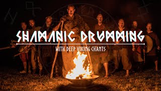 SHAMANIC DRUMMING and DEEP VIKING CHANTS • DEEP TRANCE Humming Journey for Spiritual Awakening [upl. by Saeger130]