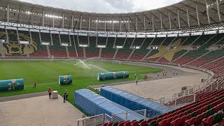 AFCON Stadium capacity capped due to COVID [upl. by Vera432]