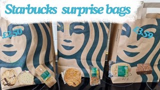 A new type of starbucks surprise bag tgtg toogoodtogo starbucks [upl. by Cocke]