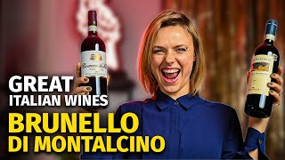 Great Italian Wines BRUNELLO DI MONTALCINO [upl. by Sueaddaht]