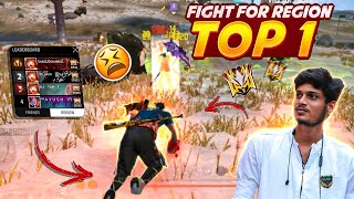 FIGHT FOR REGION TOP 1 🔥  ETHU ENNA DA NEW BUG 😭😭 FREEFIRE  DEVIL MD × VLN ELA [upl. by Ellenuahs]