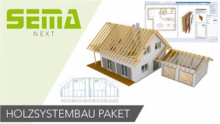 Holzsystembau Paket SEMAnext [upl. by Atinad878]