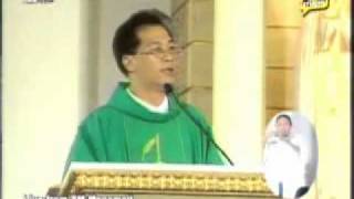 The Holy Gospel and Homily  October 16 2011 PART 1 [upl. by Hank]