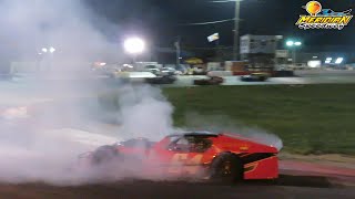 Meridian Speedway Close Calls 2023 BUD Light Modifieds [upl. by September]