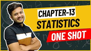 Statistics Class 10 202324 Class 10 Maths Chapter 13 One Shot Chapter 13 Deepak sir [upl. by Ardnayek923]