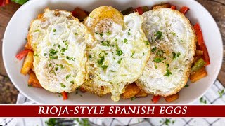 Why Spanish Egg Dishes are so Good  Huevos a la Riojana Recipe [upl. by Bradeord]