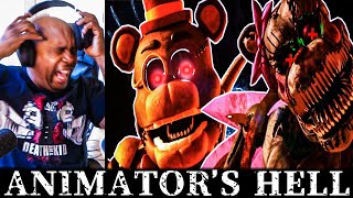 FNAF JUMPSCARE SIMULATOR 2022  Animators Hell [upl. by Modnar90]