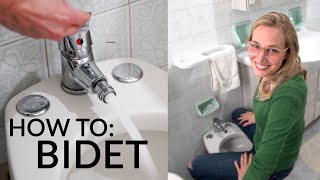 How To Use a Bidet [upl. by Sparkie311]